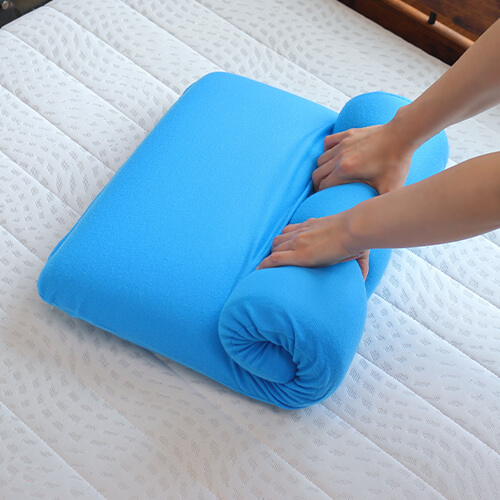 丸めて圧縮する