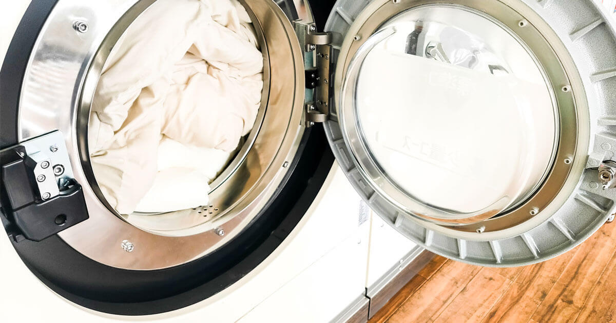 ダニ対策布団洗濯イメージ