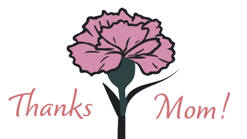 カーネーション（感謝の言葉を添えて）