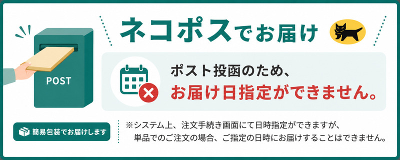 ネコポスお届けお知らせ