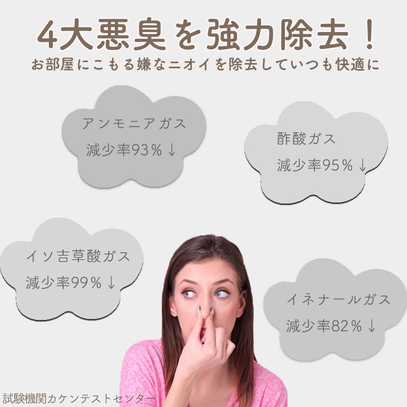 4大悪臭も除去