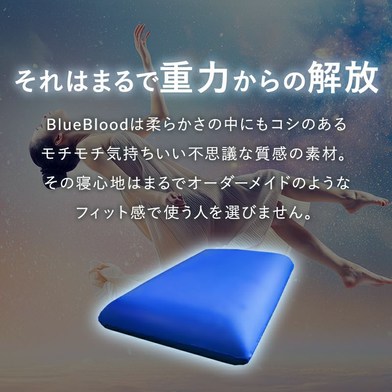 blue blood ブルーブラッド　枕　3D体感ピロー 肩こりや首こりに ［ブルーブラッド 3D体感ピローClassic（クラシック