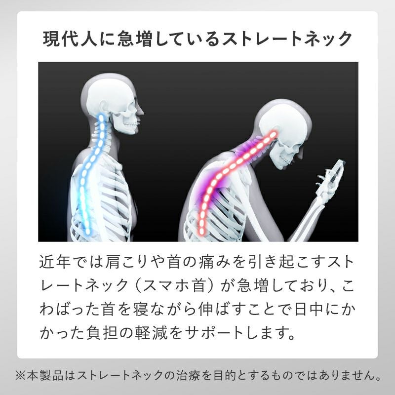 ストレートネックを寝ながら伸ばす枕 首狩り族のネックピロー