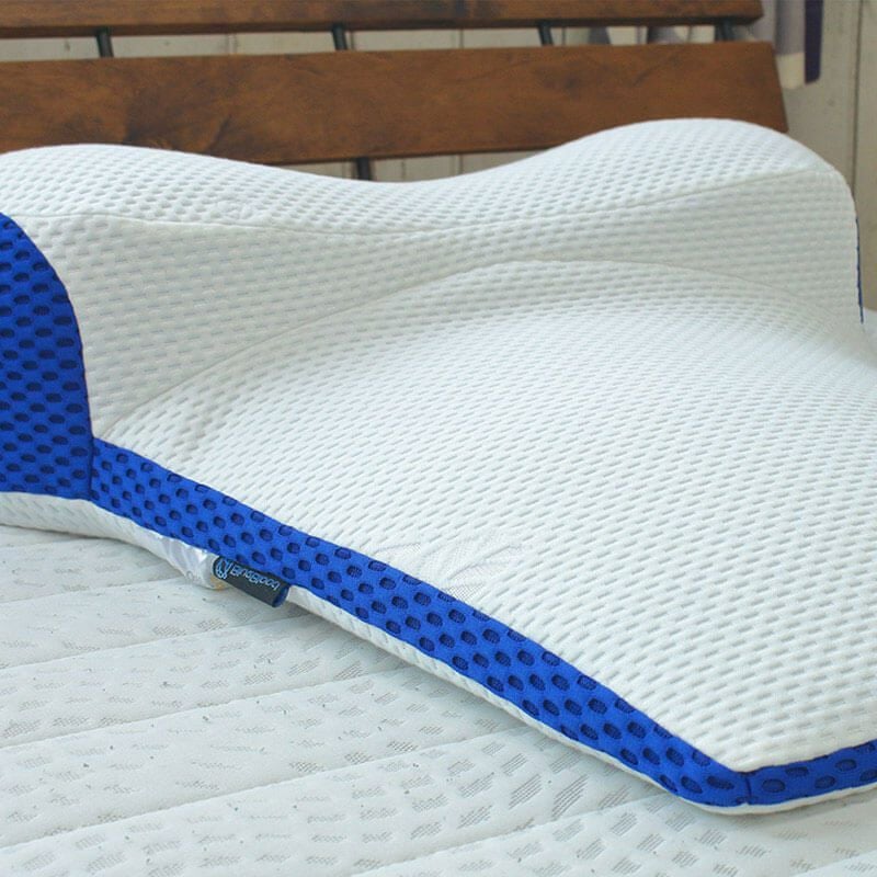 巻き肩・猫背を伸ばすマットレスピロー ［ブルーブラッド Prana