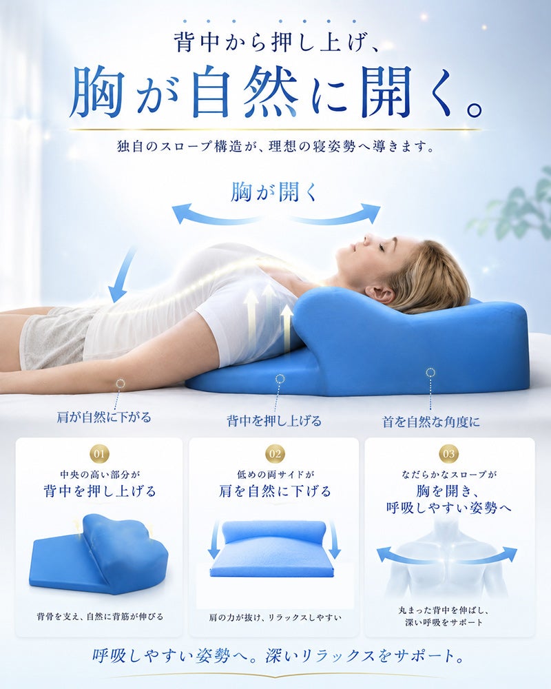 巻き肩　マットレスピロー
