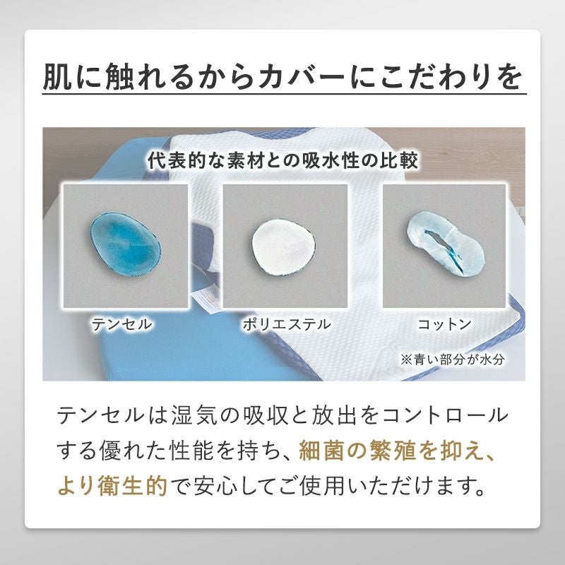 背中から支えるマットレスピロー ［ブルーブラッド Mitra（ミトラ
