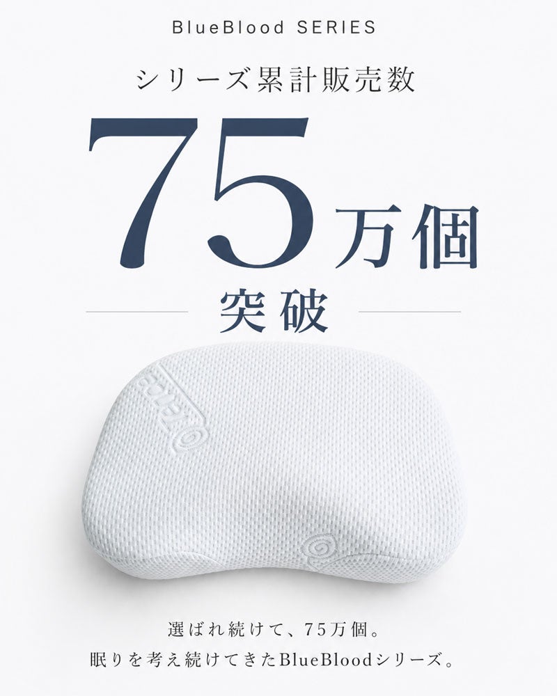 シリーズ累計販売数75万個以上