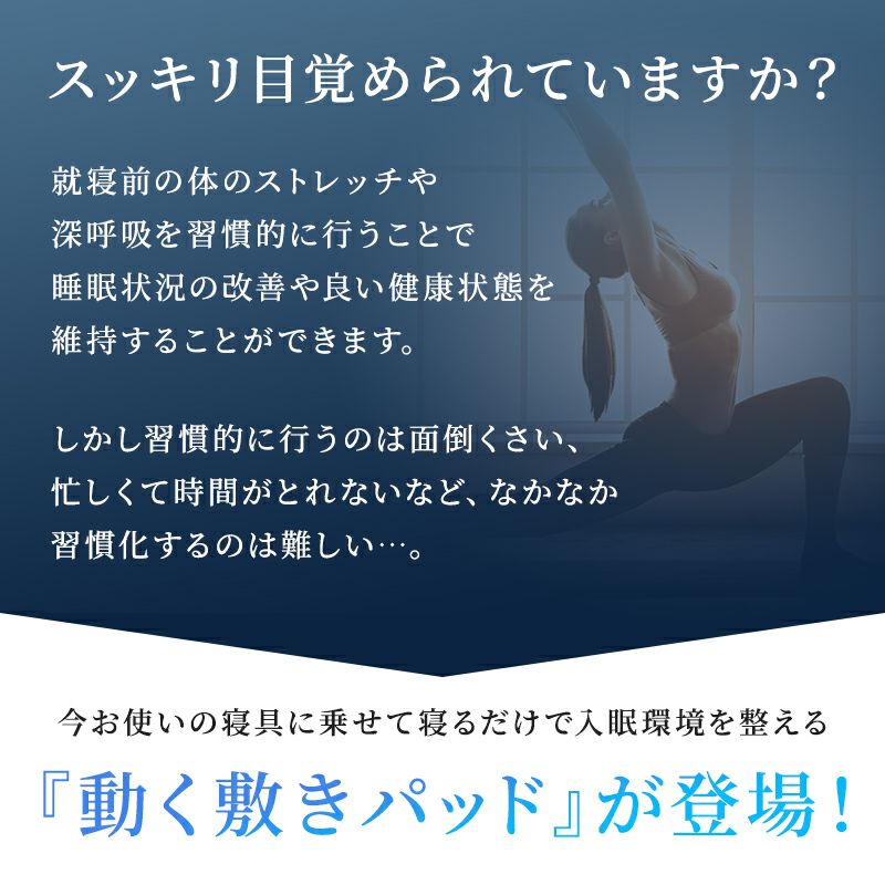 動くストレッチマット［Airtech Sleeper（エアテックスリーパー