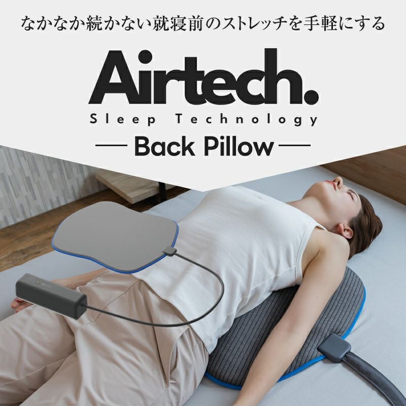 動く背中枕［Airtech Back Pillow（エアテックバックピロー