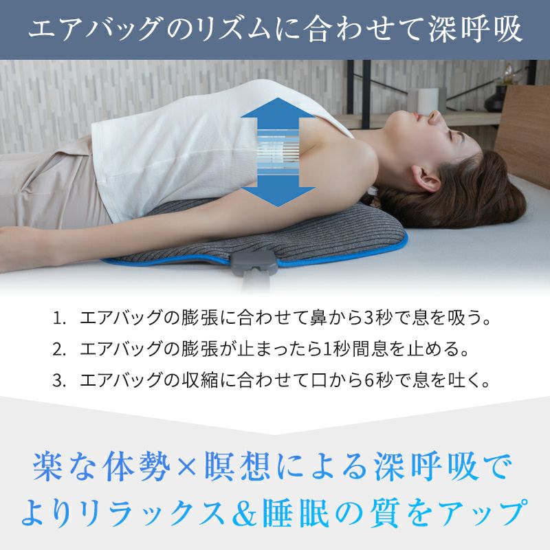 動く背中枕［Airtech Back Pillow（エアテックバックピロー