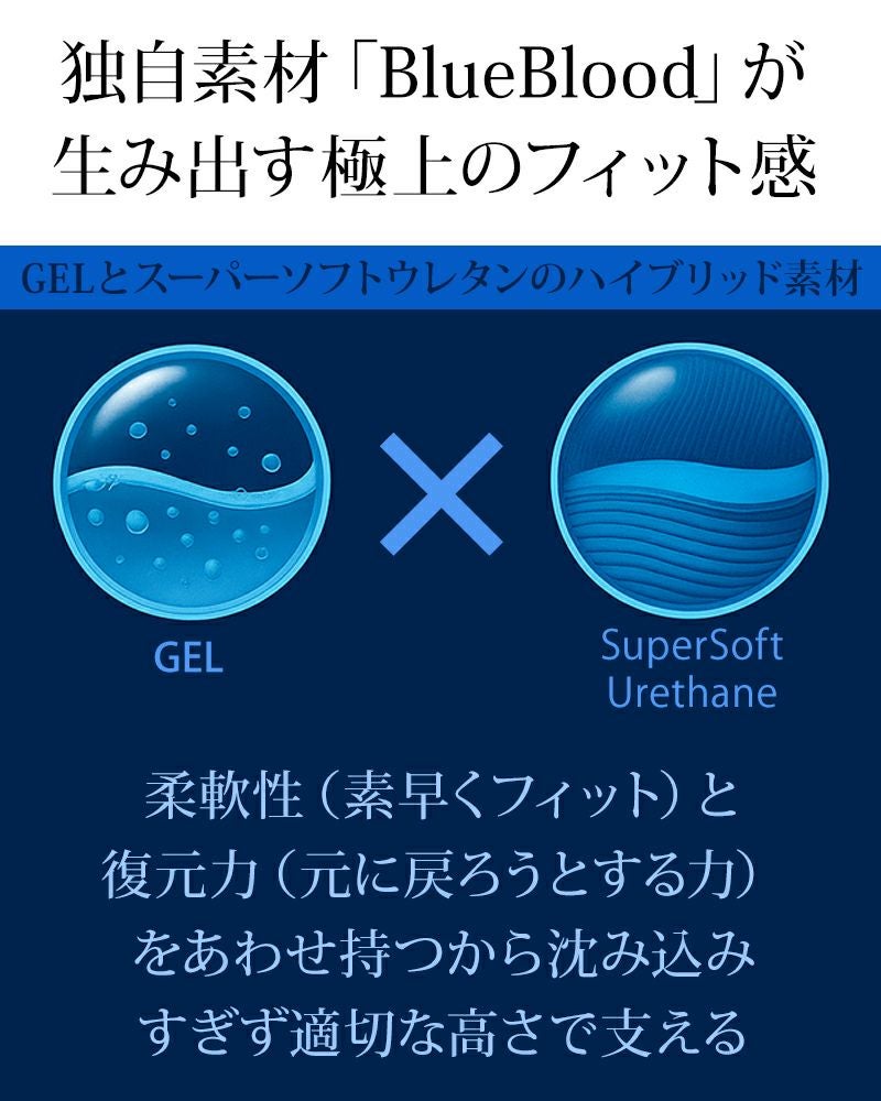 温度調整機能付き冷感まくらチルリズム