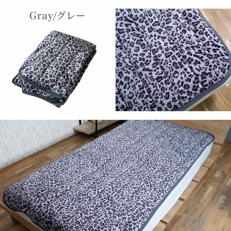 ヒョウ柄敷きパッド ［Leopard - レオパード］｜BlueBlood.Shop