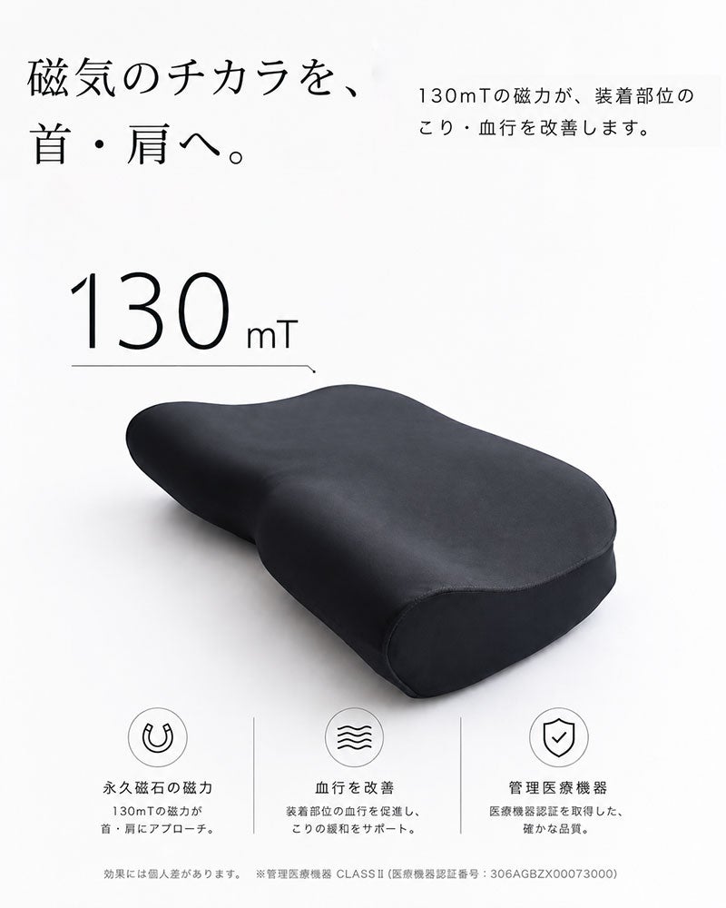 装着部位のコリ・血行を改善