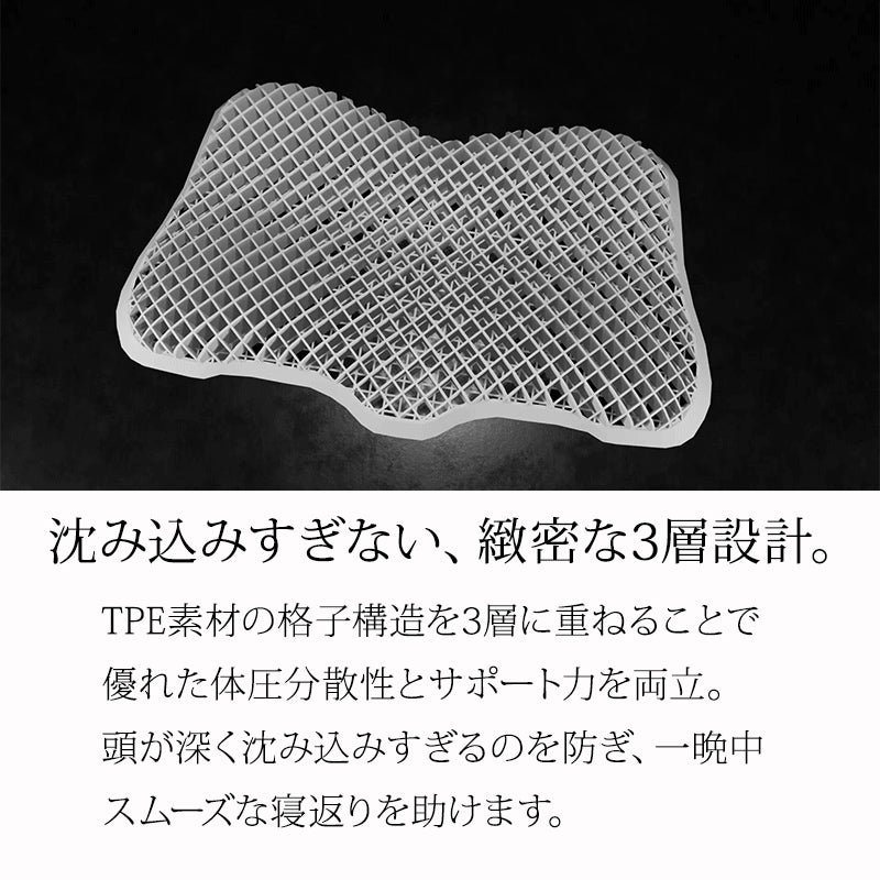 緻密な3層構造